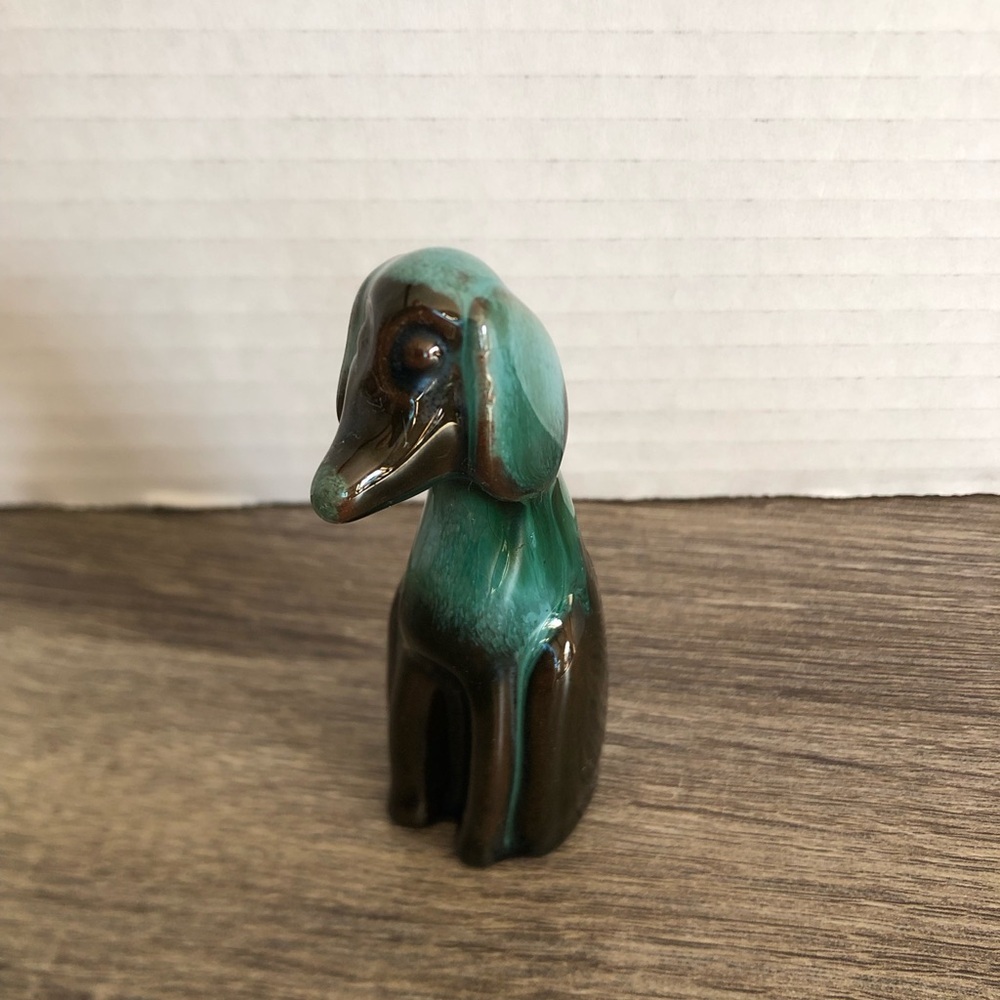 Vtg Blue Mountain Pottery Miniature Dog Figurine - Picture 2 of 13